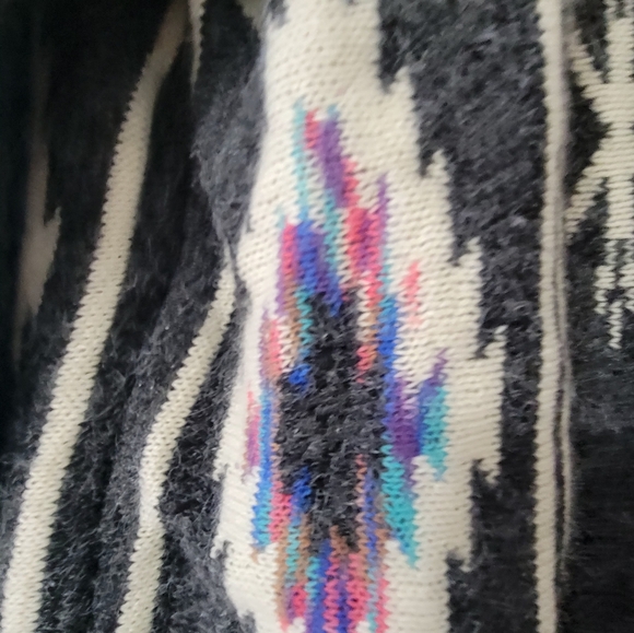 Geometric Patterned Cardigan - Picture 5 of 5